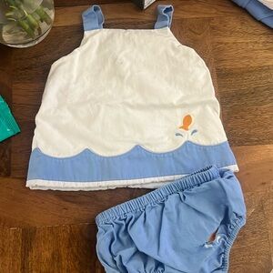 Little English Goldfish Bloomer Set